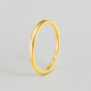 Bague alliance dome argent minimaliste homme femme