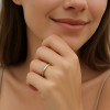 Bague alliance dome argent minimaliste homme femme