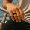 Bague personnalisee alliance ceramique
