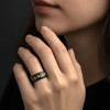 Bague personnalisee alliance anneau Tungstene