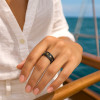 Bague personnalisee alliance anneau Tungstene