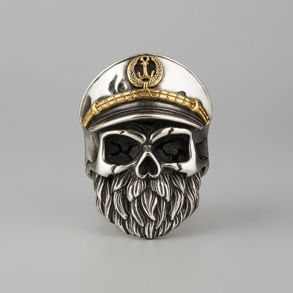 Bague Argent Bague Homme Crane Bague Vampire Crane