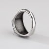 Bague chevalière celtique argent 925 – Motifs ancre marine ajustable