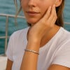 Bracelet Bali argent massif jonc ouvert