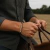 Bracelet homme argent torsade motif celtique viking