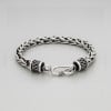 Men's Sterling Silver Braided Chain Bracelet