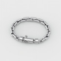 Bracelet homme chaine marine argent fermoir boucle