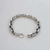 Bracelet homme argent massif chaine marine