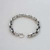 Bracelet homme argent massif chaine marine