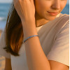 Sterling Silver Braided Open Cuff Bracelet for Men and Women