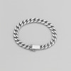 Bracelet homme argent chaine epaisse biker motard