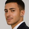 Boucles d'oreilles acier Signes du zodiaque Gémeaux