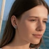 Boucles d'oreilles acier Signes du zodiaque Gémeaux