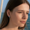Boucles d'oreilles acier Signes du zodiaque Gémeaux