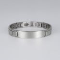 Bracelet gourmette homme en acier inoxydable – Finition brossée et design moderne