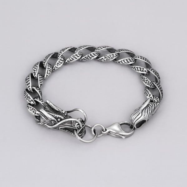 Men's Chain Bracelets | Steel, Silver & Bold Styles - BijouxStore