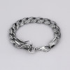 Bracelet homme chaine acier dragon
