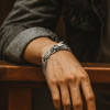 Bracelet homme chaine acier dragon