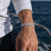 Bracelet homme chaine acier dragon