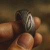 Bague personnalisee homme acier fibre de carbone arbre de vie (Dupliqué)