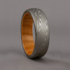 Bague personnalisee homme acier fibre de carbone arbre de vie (Dupliqué)