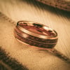Bague homme Tungstène avec Bois chêne (Dupliqué)