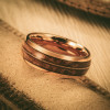 Bague homme Tungstène avec Bois chêne (Dupliqué)