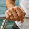 Bague homme Tungstène avec Bois chêne (Dupliqué)