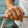 Bague homme Tungstène avec Bois chêne (Dupliqué)