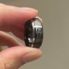 Bague homme anneau noir tungstene motif celtique personnalisable