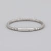 M Bracelet homme chaine souple cylindrique acier