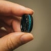 Bague mariage personnalisee alliance tungstene opale