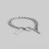 Bracelet personnalise homme femme acier chaine a graver