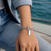 Bracelet personnalise homme femme acier chaine a graver