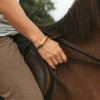 M Bracelet homme chaine acier avec pierre oeil de tigre