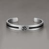 Bracelet OM homme jonc acier personnalisable