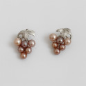 Boucles d'oreilles argent perles eau douce