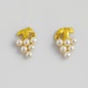 Boucles d'oreilles argent perles eau douce
