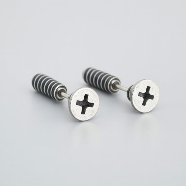 925 silver stud earrings screw range
