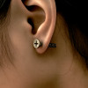 Boucles d'oreilles clous argent 925 gamme vis
