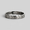 Bracelet homme femme ceramique finition polie aimants