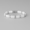 Bracelet ceramique noire homme femme magnetique aimants