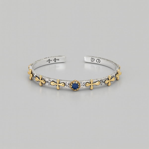 Bracciali da uomo in argento in argento sterling senza pietra | Acquisti Online su