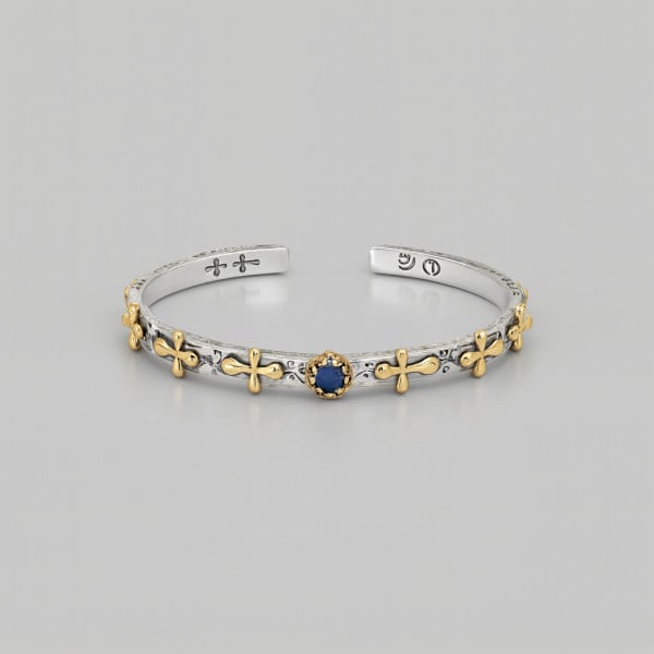 925 Silver Bangle Bracelet Oxidized Finish, Various Patterns 2466