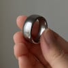 Bague mariage dome tungstene alliance personnalisee