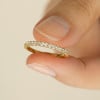 Bague 3 anneaux femme argent zirconium
