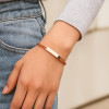 Women's Stainless Steel Chain Custom engraving ID Personalised Bracelet