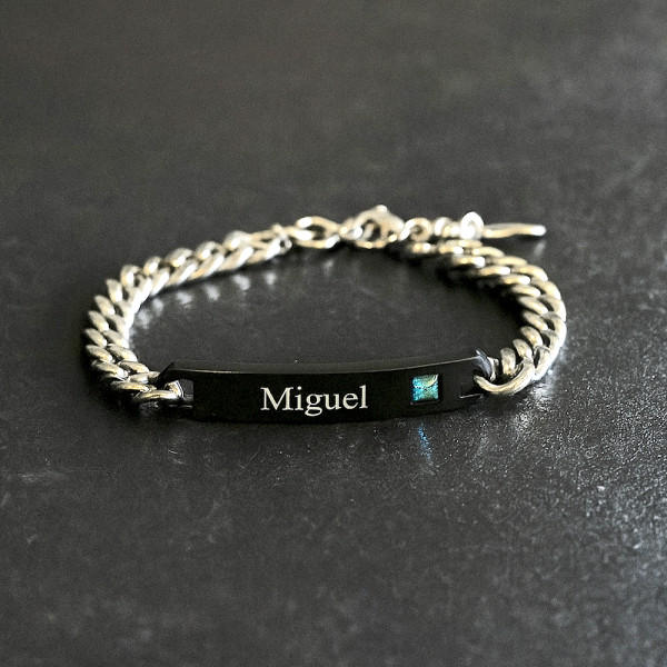 Bracciali Di Coppia In Acciaio Inossidabile – Catena Gourmette Per Uomo E Donna – Regalo Romantico San Valentino