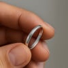 Bague alliance titane 2mm personnalisable