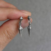 Boucles d'oreille argent pendante viking celte homme femme